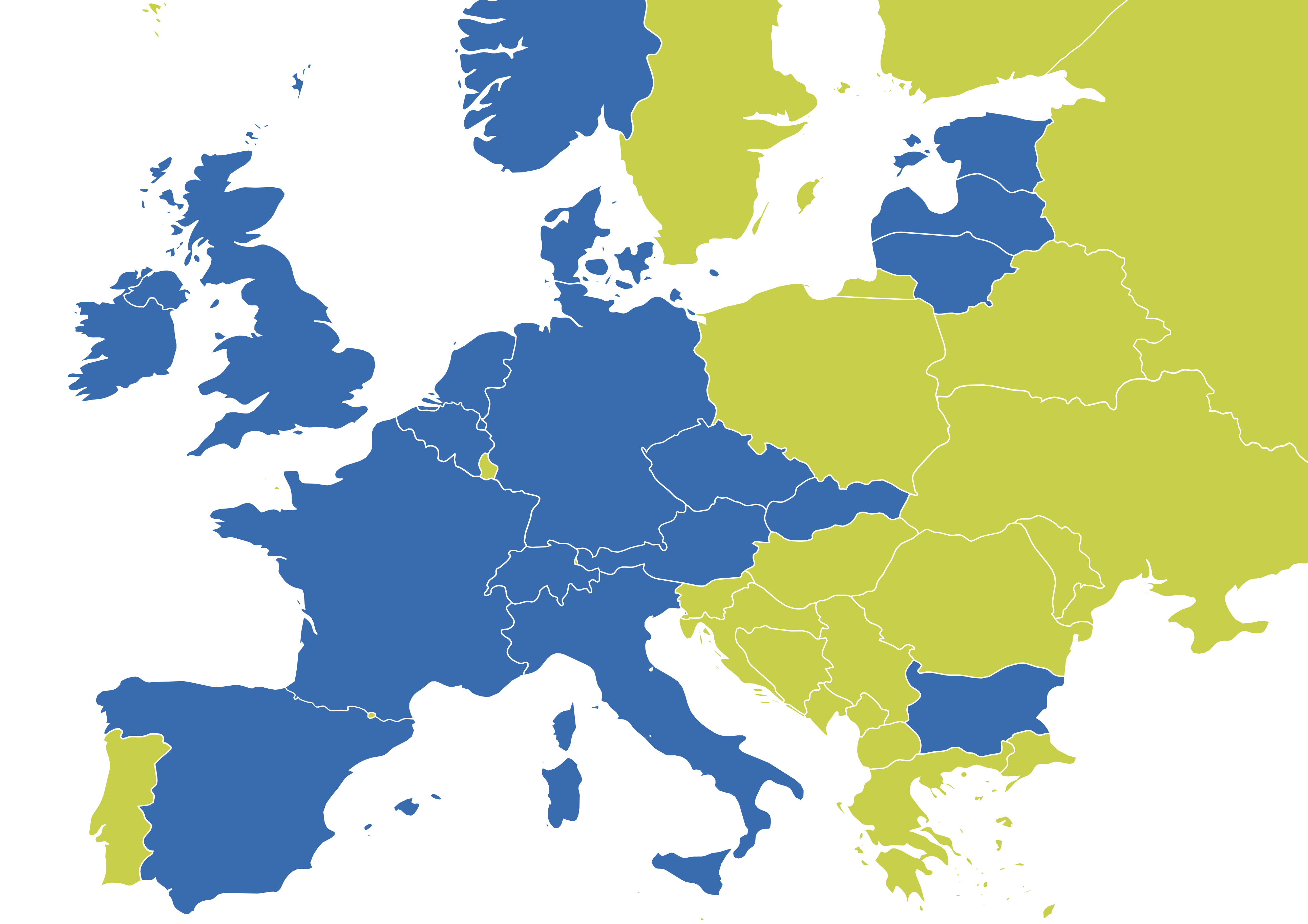 Karte von Europa